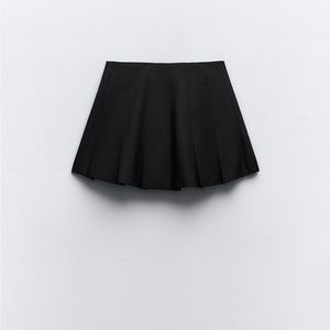Zara Box Pleat Mini Skirt